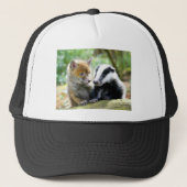 Foxcub & Badger Cute! キャップ (正面)