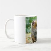 Foxcub & Badger Cute! コーヒーマグカップ (左)