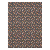 Foxes and Owl Woodland Fall Kids Birthday テーブルクロス (正面)