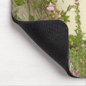 Foxgloveのコテージの庭のマウスパッド マウスパッド (コーナー)