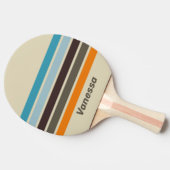 Foxglove Rust Across Striping with Name 卓球ラケット (横)