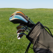 Foxglove Rust Pin Striped with Name ゴルフヘッドカバー (インサイチュ)