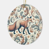 Foxglove Whispers：自然ビクトリアンの優雅さ セラミックオーナメント (左)