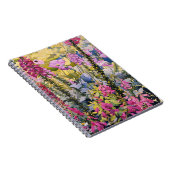 Foxglovesが付いている庭 ノートブック (右側)