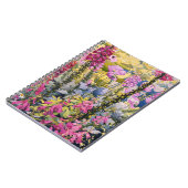 Foxglovesが付いている庭 ノートブック (左側)