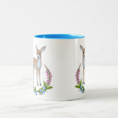 Foxglovesのマグの子鹿 ツートーンマグカップ (中央)