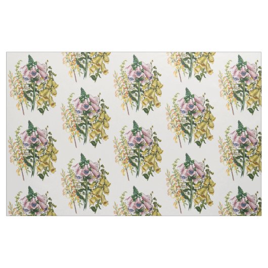 Foxgloves ファブリック (ファットクウォーター)