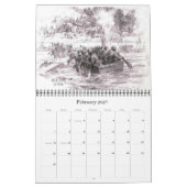 Foxholeカレンダーからの表示 カレンダー (2月 2027)