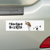 Foxhound船上に バンパーステッカー (車上)
