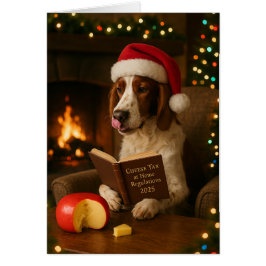 Foxhound 'Cheese Tax' Christmas card