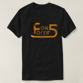 FOXS FORCE FIVE Tシャツ (デザイン正面)