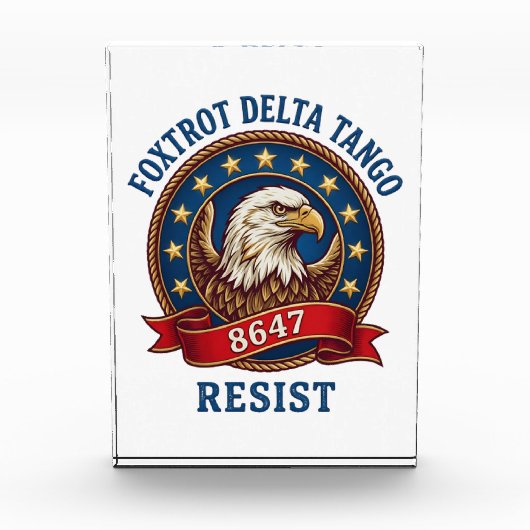 Foxtrot Delta Tango Resist フォトブロック (正面)