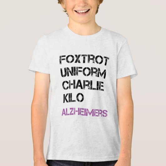 Foxtrot Uniform Charlie Kilo, For Heimers _1 トライブレンドＴシャツ (正面)