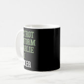 Foxtrot Uniform Charlie Kilo - For Lung Cancer Awa コーヒーマグカップ (正面左)