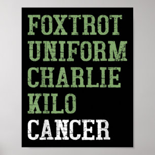 Foxtrot Uniform Charlie Kilo - For Lung Cancer Awa ポスター