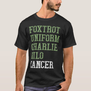 Foxtrot Uniform Charlie Kilo - For Lung Cancer Awa Tシャツ