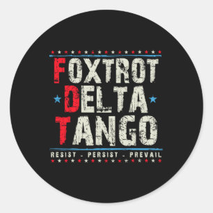 FoxtrotsデルタTangosレジストが優勢なポリット ラウンドシール