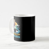 Foxtrots Delta Tangos Penguinが抗議 コーヒーマグカップ (正面左)