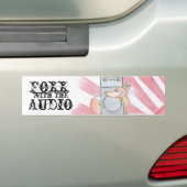 foxxのステッカー バンパーステッカー (車上)