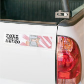 foxxのステッカー バンパーステッカー (トラック上)