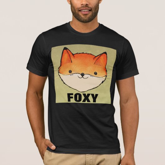 FOXYキツネヴィンテージTシャツ Tシャツ (正面)