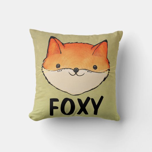 FOXYキツネ装飾用クッション クッション (正面)