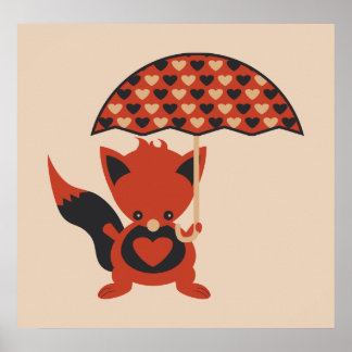 Foxyハート ポスター