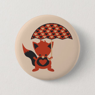 Foxyハート 缶バッジ