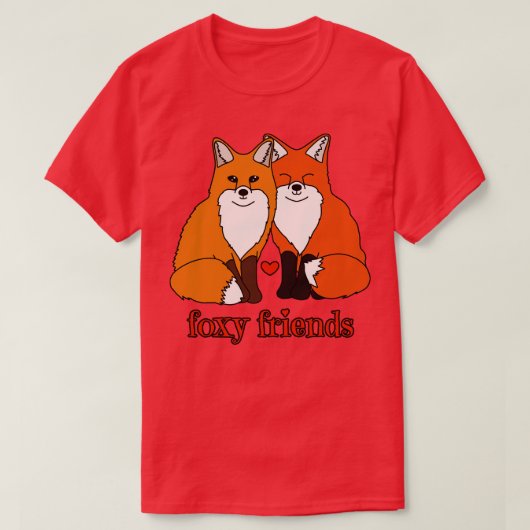 Foxyフレンド Tシャツ (デザイン正面)