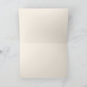 foxy、あいさつ空白のきカード カード (内部)