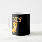 FOXY CATコーヒーマグカップfor Christmas コーヒーマグカップ (正面左)