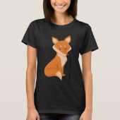 Foxy Cute Fox Women's Foxy Tシャツ (正面)