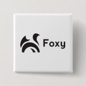 Foxy Design 缶バッジ (正面)