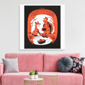 Foxy FItzroy onストレッチキャンバス キャンバスプリント (インサイチュ (リビング))