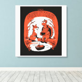 Foxy FItzroy onストレッチキャンバス キャンバスプリント (インサイチュ (ウッドフロア))