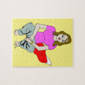 foxy girl  ジグソーパズル (横)