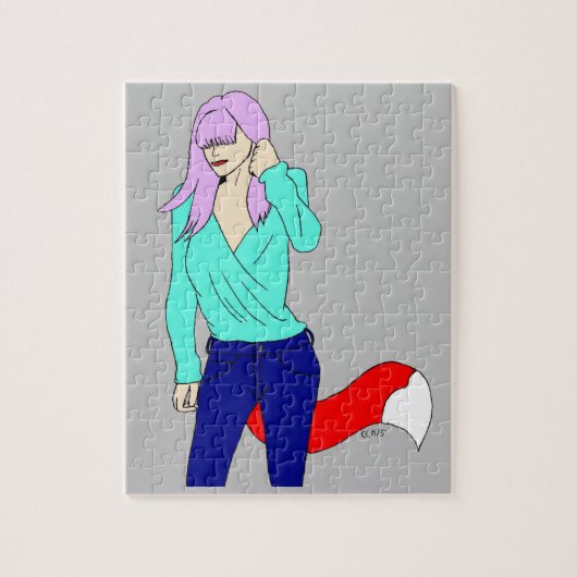 foxy girl   ジグソーパズル (縦)