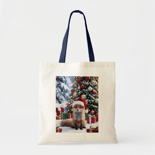 Foxy Holidays トートバッグ (正面)