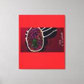 Foxy Ladybug Bride キャンバスプリント (正面)