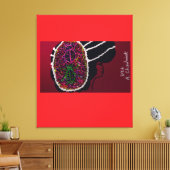 Foxy Ladybug Bride キャンバスプリント (インサイチュ (リビング))