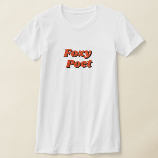 "Foxy Poet" Tシャツ