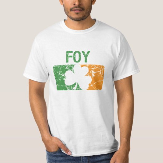 Foyの姓のクローバー Tシャツ (正面)