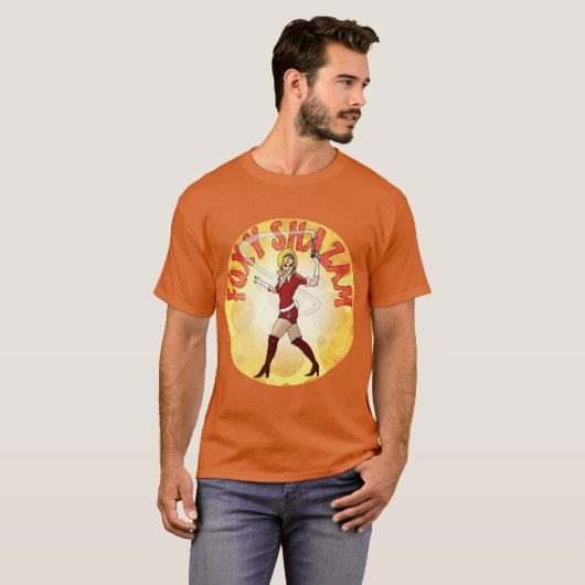 Foy Shazam 1960s Retro Image Tシャツ (正面フル)