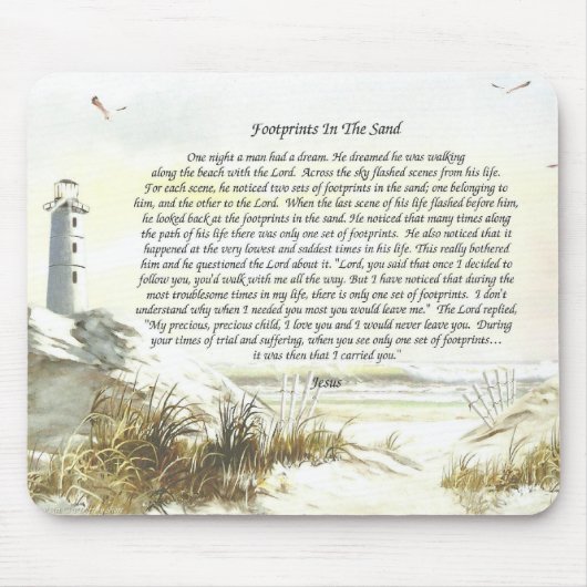 FPジャージーの海岸のマウスパッド マウスパッド (正面)