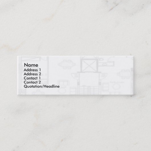 FP – 名刺 (正面)