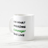 fp&aマネージャ素晴らし、 コーヒーマグカップ (正面左)