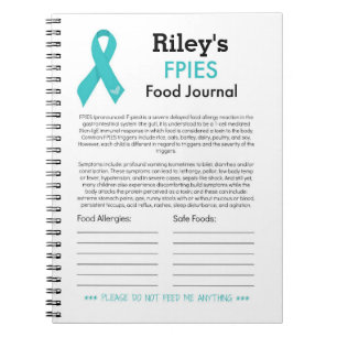FPIESの食糧ジャーナル ノートブック