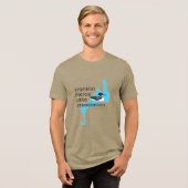 FPLA メンズ トライ・ブレンド Tシャツ (正面全面)