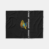 Fps Gamer Funny Cs First Person Competitive Gaming フリースブランケット (正面(横))