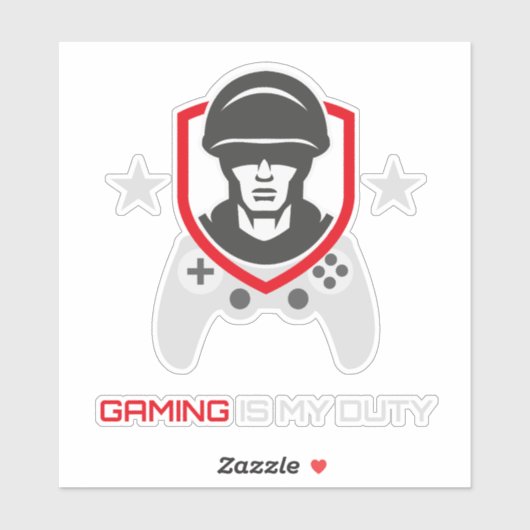 FPS Gamer On Duty シール (シート)